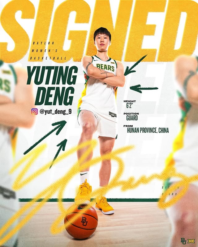 华体会网址-状态不佳！NCAA常规赛-邓雨婷5投1中&amp;三分4中1 得到3分1板1助